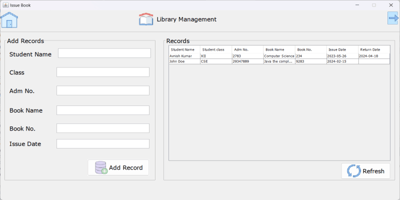 Library Management System by Amit Kumar Raj